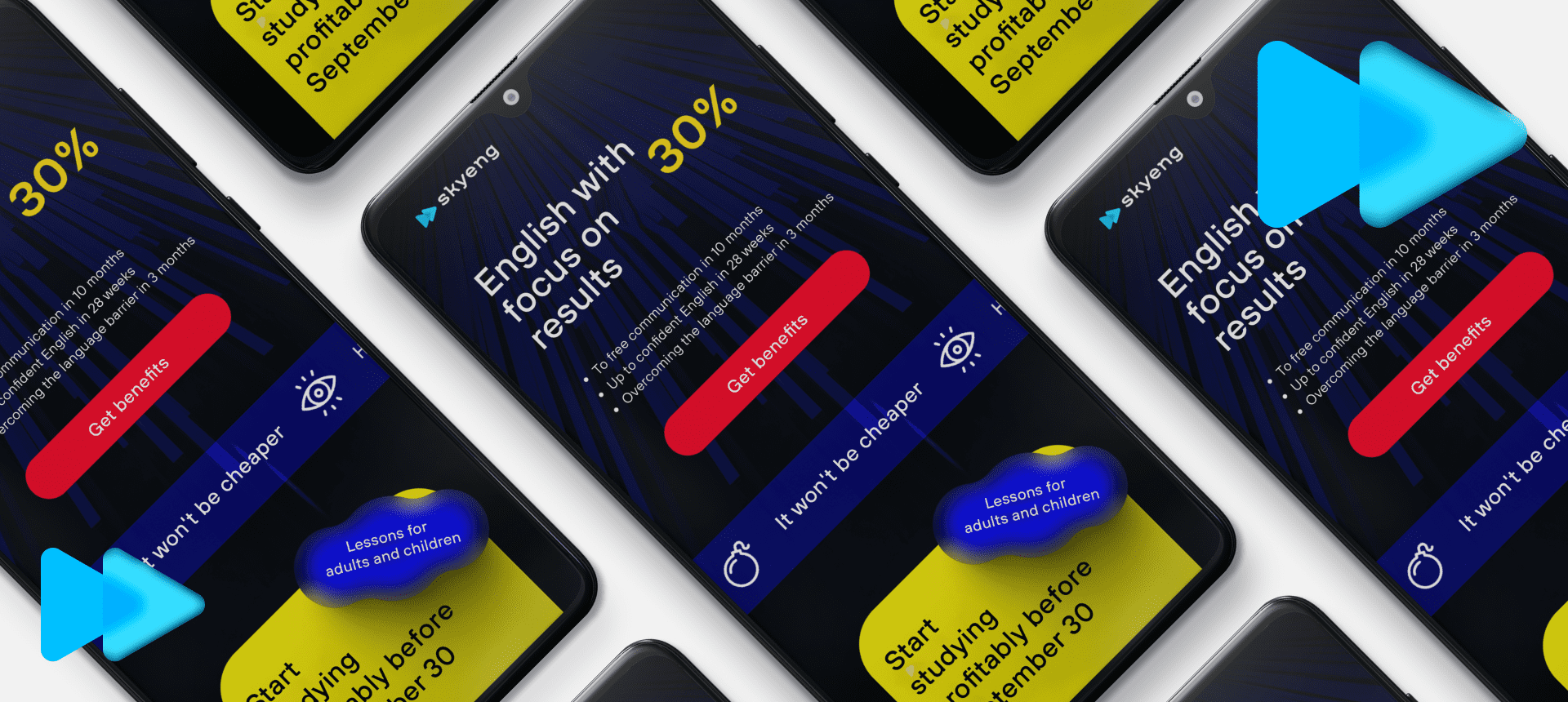Skyeng app promotion case